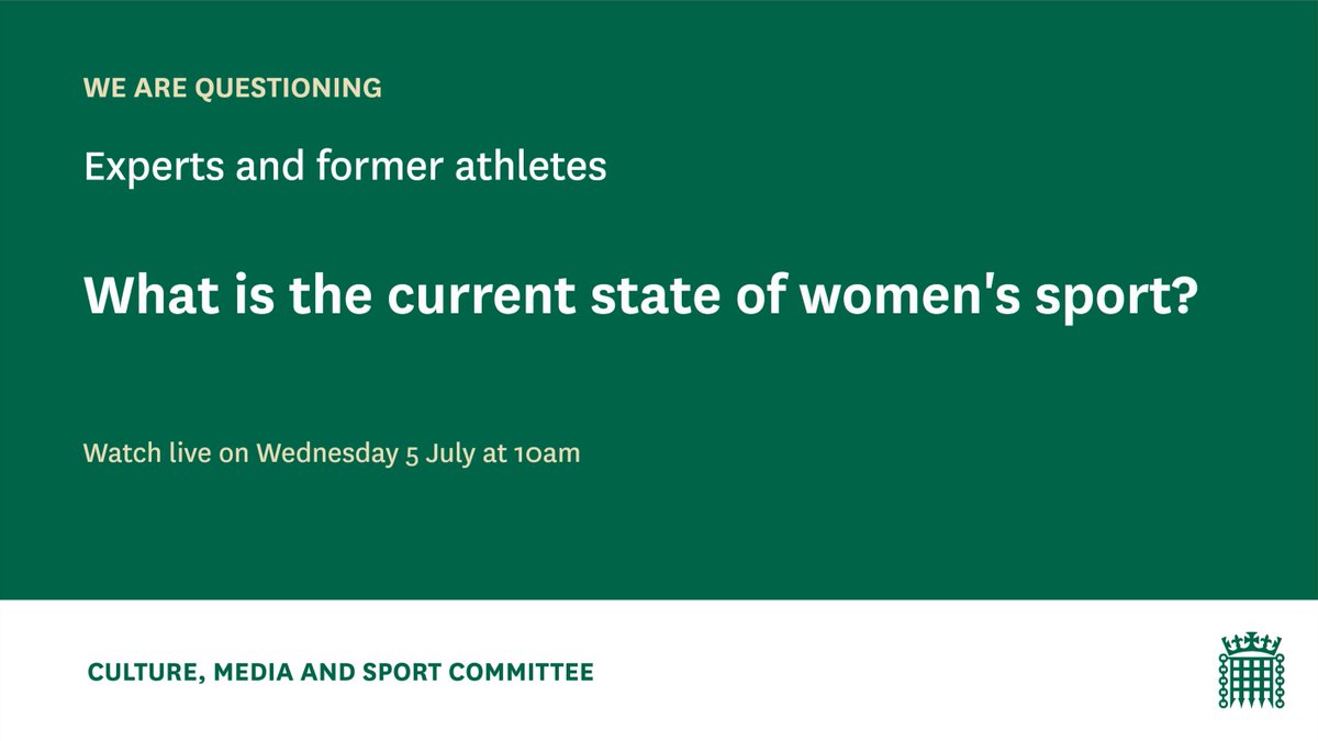 Culture, Media and Sport Committee tweet media