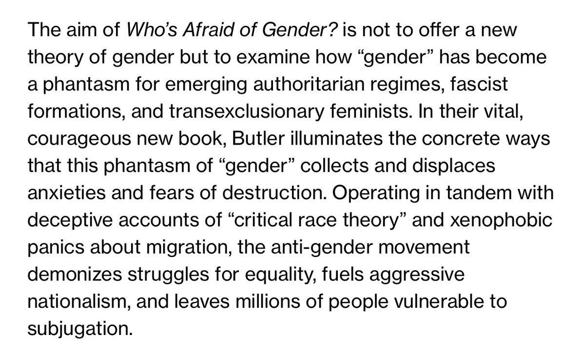 daniel_dsj2110's tweet image. The cover to Judith Butler’s forthcoming book. Also a summary: us.macmillan.com/books/97803746…