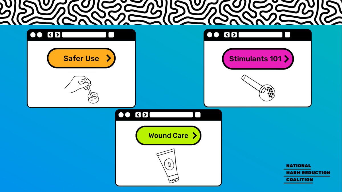 HarmReduction's tweet image. Hey, NYC friends! We're thrilled to launch our new free online training modules covering safer use, stimulants, and wound care for non-clinicians. For more information and to sign up for each of the modules, visit: bit.ly/NHRCNYC.

#harmreductionworks #endoverdose