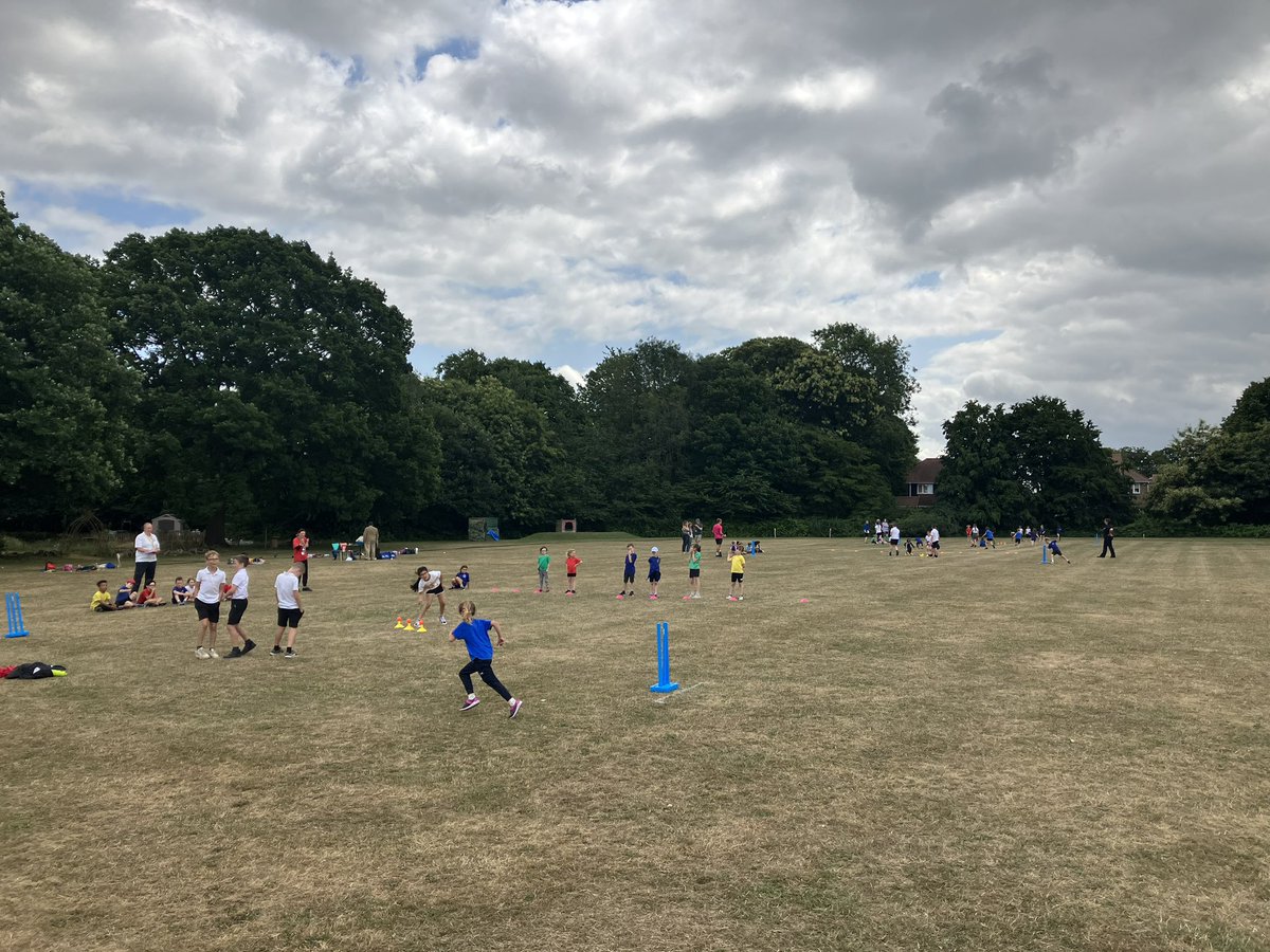 Great to have <a href="/BWPrimary/">Brompton-Westbrook</a> , <a href="/ByronSchool/">Byron Primary School</a> and <a href="/St_Marg_Infants/">St Margaret's Infant</a> for a Key Stage 1 cricket tournament!! #AchievingTogether!