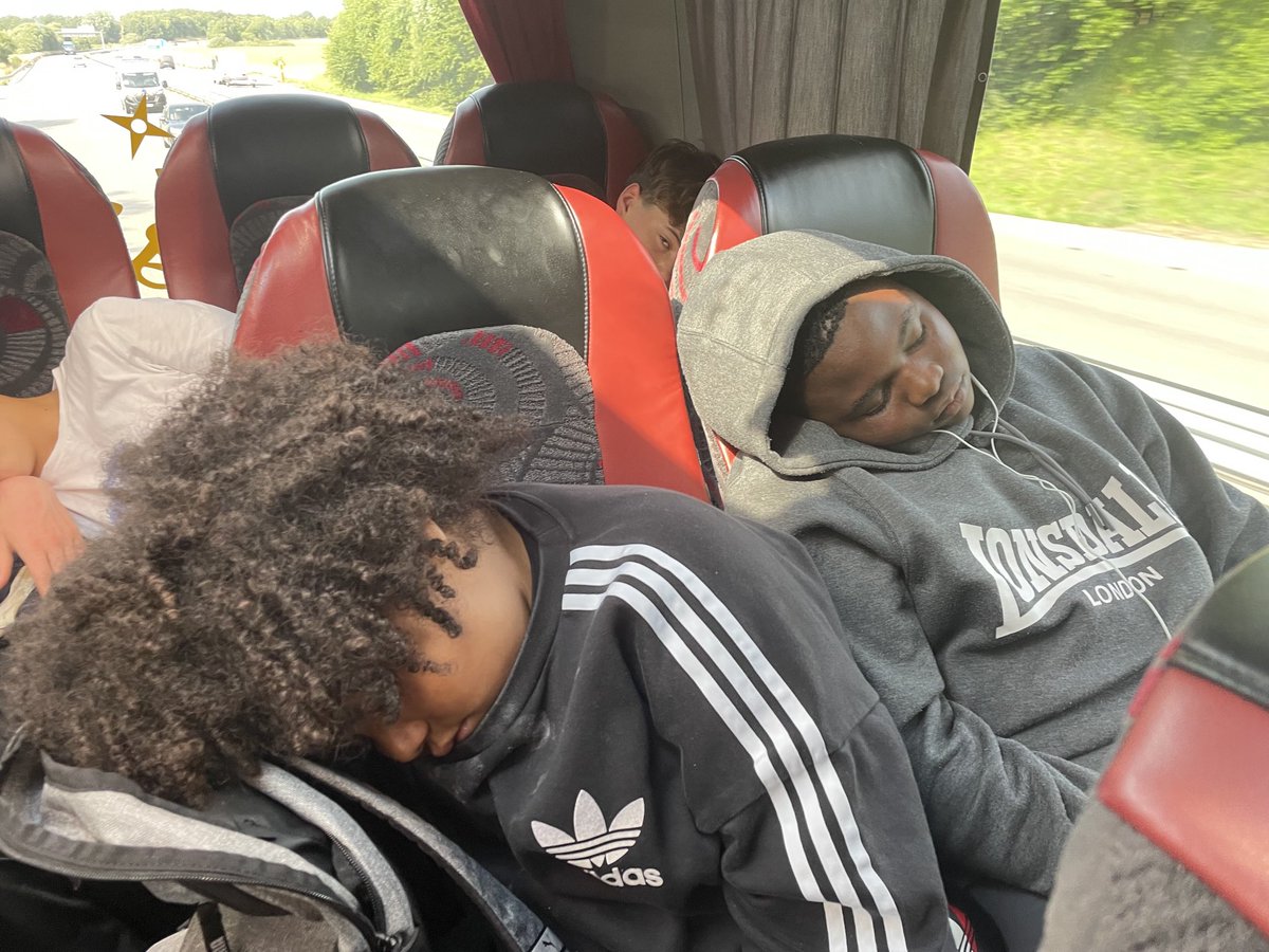 BeauNormandy's tweet photo. Catching up on some sleep #Normandy23 https://t.co/TmaErxvw8T