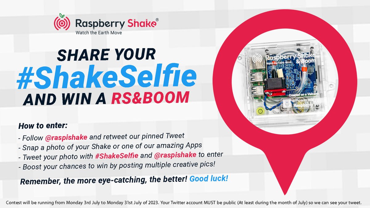 Raspberry Shake tweet media