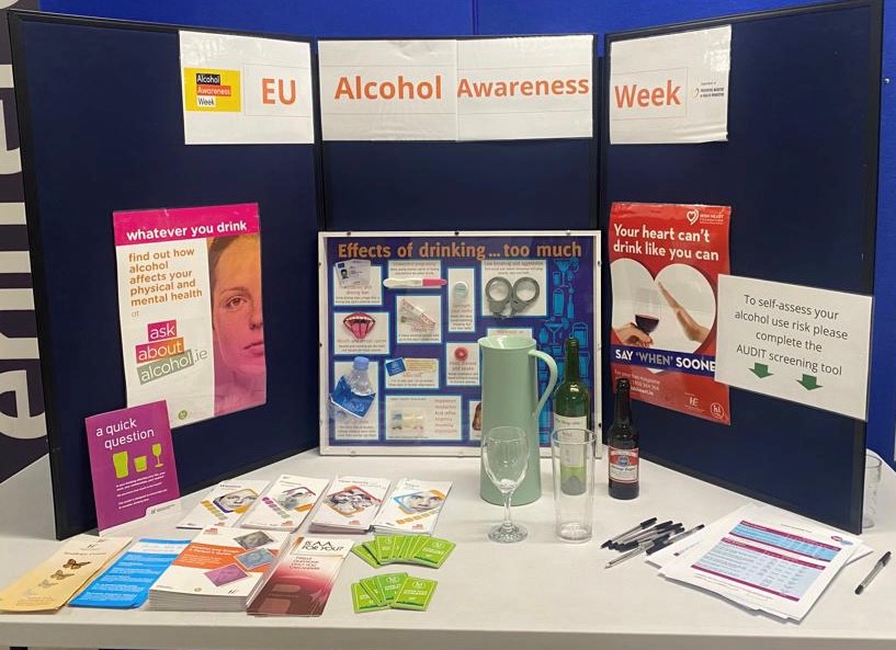 Huge thanks to our SVUH Preventive Medicine and Health Promotion Team for their incredible efforts in promoting alcohol awareness among staff & patients today at CentrePoint to mark #EUAlcoholAwarenessWeek