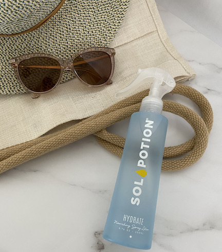 SolPotion's tweet photo. SAVE on our best selling spray-on moisturizer! Throughout the month of July, Save 25% Hydrate Spray-On Lotion 💦 - https://t.co/ZJeNRIk78O https://t.co/H1qtsGojpO