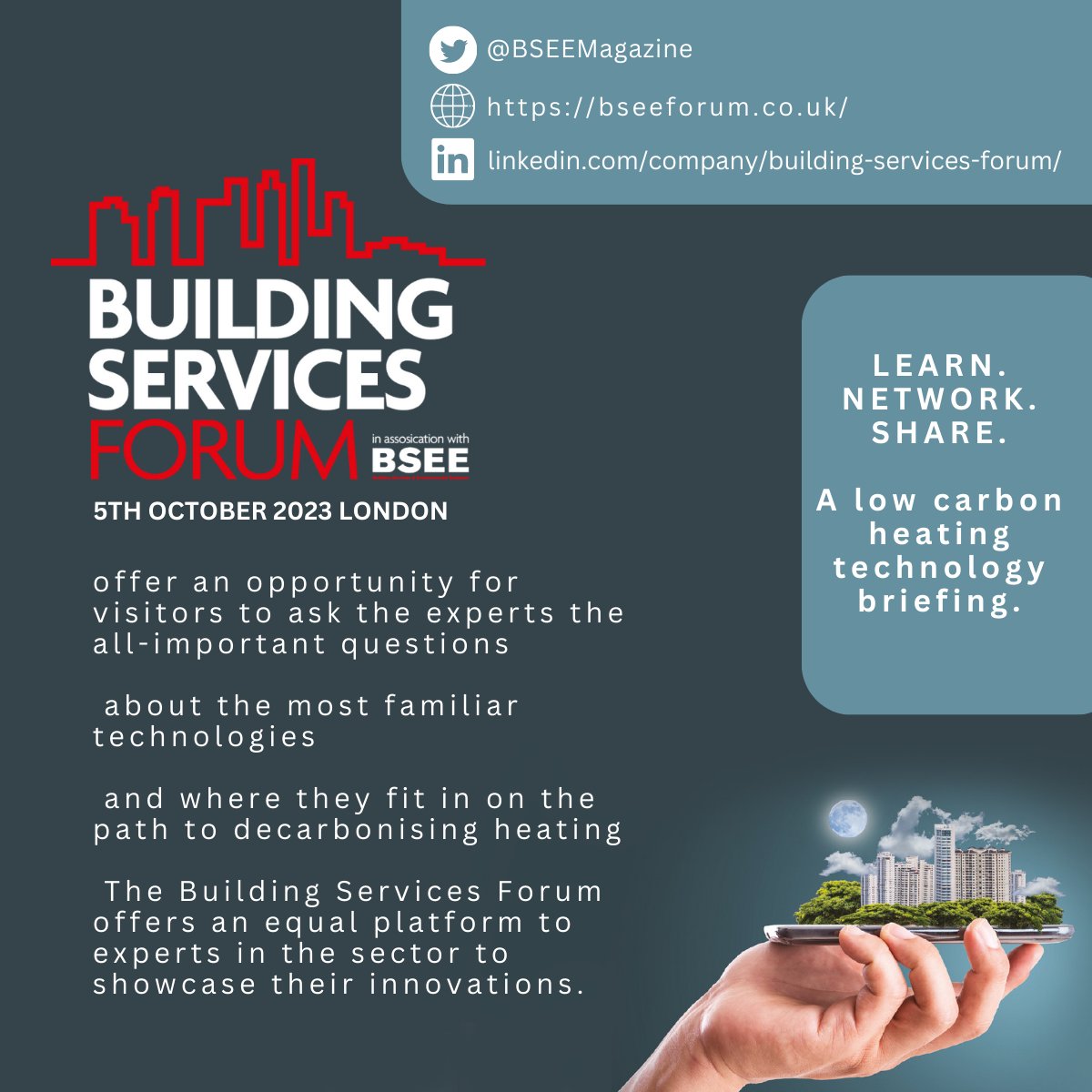 linkedin.com/company/buildi… Hello! Go follow the Building Services Forum LinkedIn page today to stay up-to-date on all the latest news and for info about the 2023 event!🌍🔋