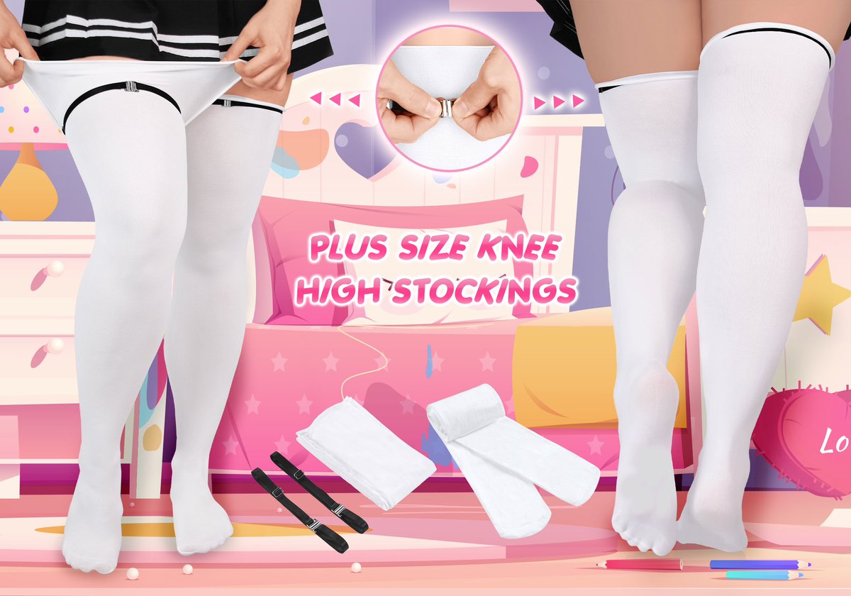 Littleforbig Plus Size Kneehigh Stockings released 🖤🤍 Search “littleforbig plus  size kneehigh stockings” on littleforbig.com or Amazon 🖤🤍

#littleforbig #ageplayer #ddlgbabygirl #ddlglife #ddlglove #plussizefashion #plussizeclothing #curvyfashion #curvyconfidence