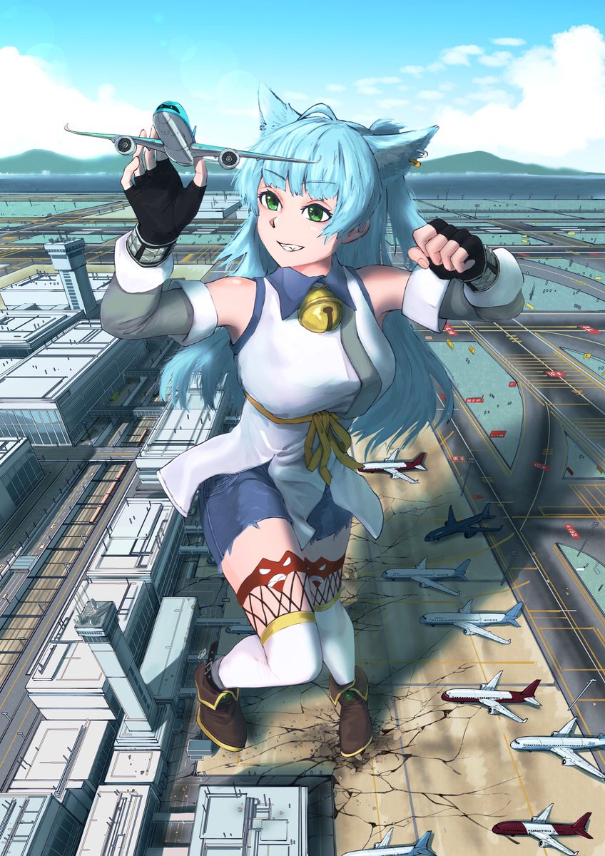 RLappland's tweet image. commission by @jong1410 

The Airport playground.jpg

#巨大娘 #巨女 #サイズフェチ 
#giantess #macrophilia #sizefetish #sizedifference