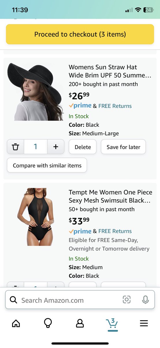 Lilith_DeVillex's tweet photo. Filling the cart for beach vacation next week! Whose paying for it? Maybe you’ll get exclusive bathing suit pics 🙊🫢 https://t.co/I2oSV5p0IC