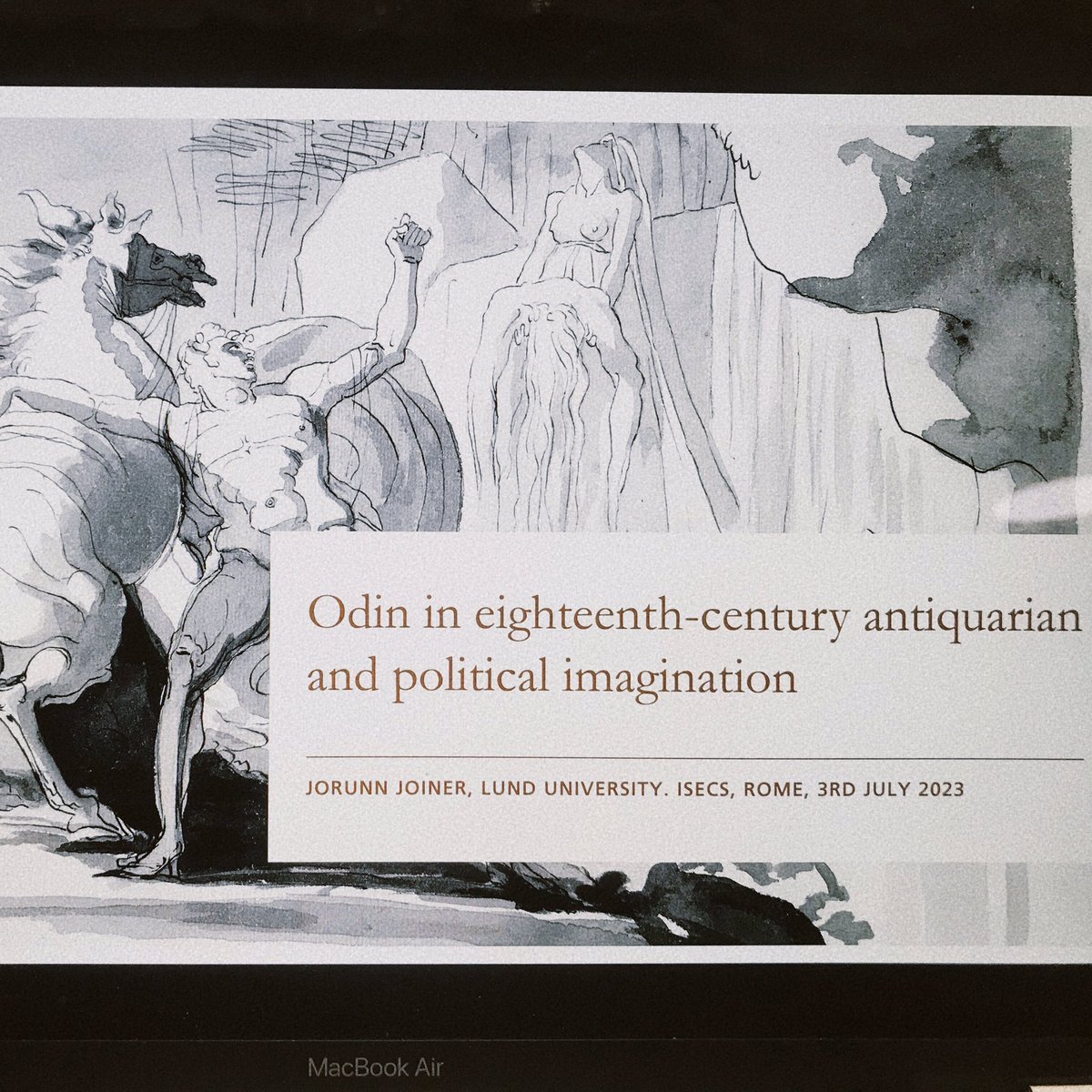 jorunnjoiner's tweet image. So grateful to have had the opportunity to present my paper on Odin and his connection to the antique East at #ISECS2023!
