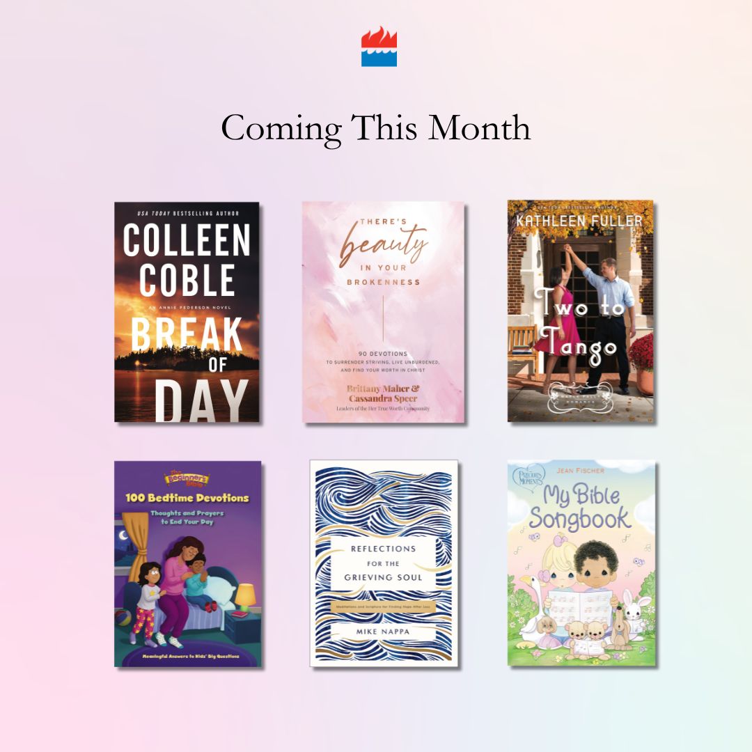 Looking for your next summer read? These are just some of the exciting new titles we have coming this month. Go to harpercollinschristian.com to browse more of our new releases and books available for presale.