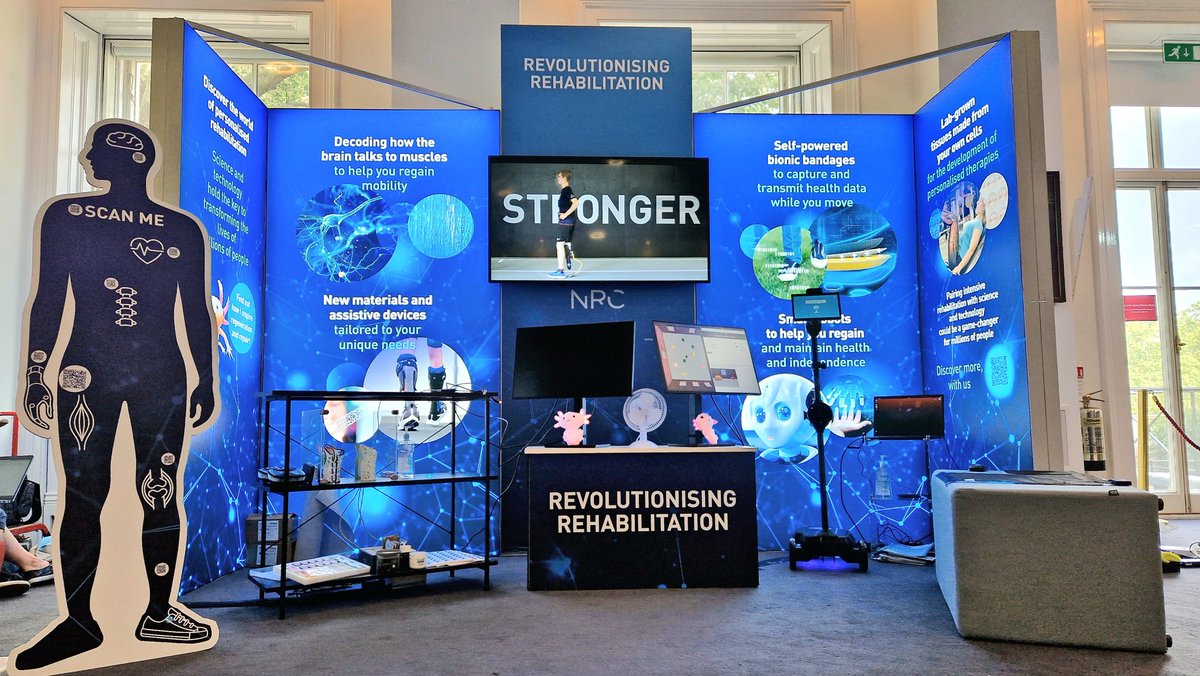 Simon Castle-Green (@smncg) on Twitter photo All set for the <a href="/NRCrehabUK/">National Rehabilitation Centre NRC UK</a> stand at the Royal Society Summer Science exhibition. Come along and visit us. #SummerScience <a href="/UoNFacultyMHS/">UoN Medicine and Health Sciences</a> <a href="/nottmhospitals/">Nottingham University Hospitals</a> <a href="/lboroimpact/">Loughborough University Research and Innovation</a> All set for the <a href="/NRCrehabUK/">National Rehabilitation Centre NRC UK</a> stand at the Royal Society Summer Science exhibition. Come along and visit us. #SummerScience <a href="/UoNFacultyMHS/">UoN Medicine and Health Sciences</a> <a href="/nottmhospitals/">Nottingham University Hospitals</a> <a href="/lboroimpact/">Loughborough University Research and Innovation</a>