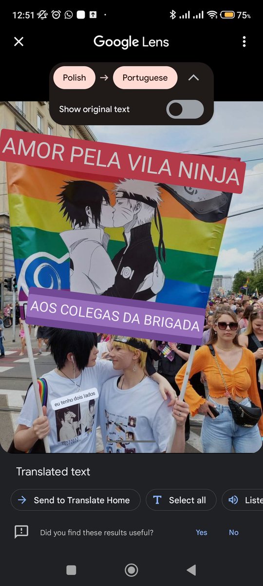 FlavinhaLanches's tweet photo. @lanaflowerz Imagina que louco seria se existisse uma ferramenta Google Tradutor que consegue traduzir as coisas em qualquer idioma 
Nossa deve ser coisa de outro mundo https://t.co/hgjZohrZyR