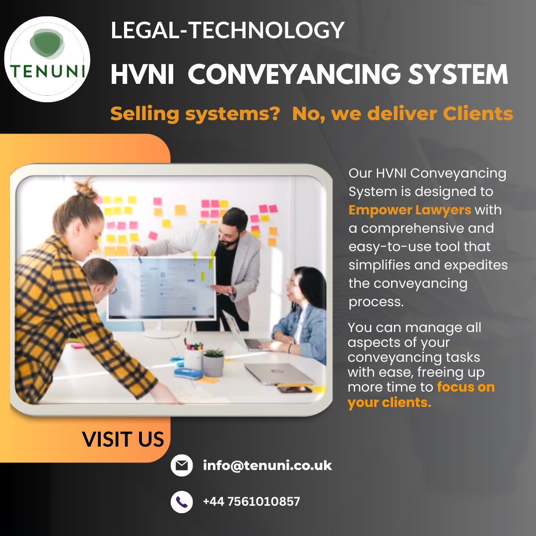 TenuniL's tweet photo. With Tenuni's system, you no longer need to worry about getting lost in the complexities of legal services. 

Experience the future of legal tech with Tenuni. We are revolutionizing the way law serves you. For more details, visit our website or DM us.

#LegalTech #Innovation https://t.co/u7mWim9ICy