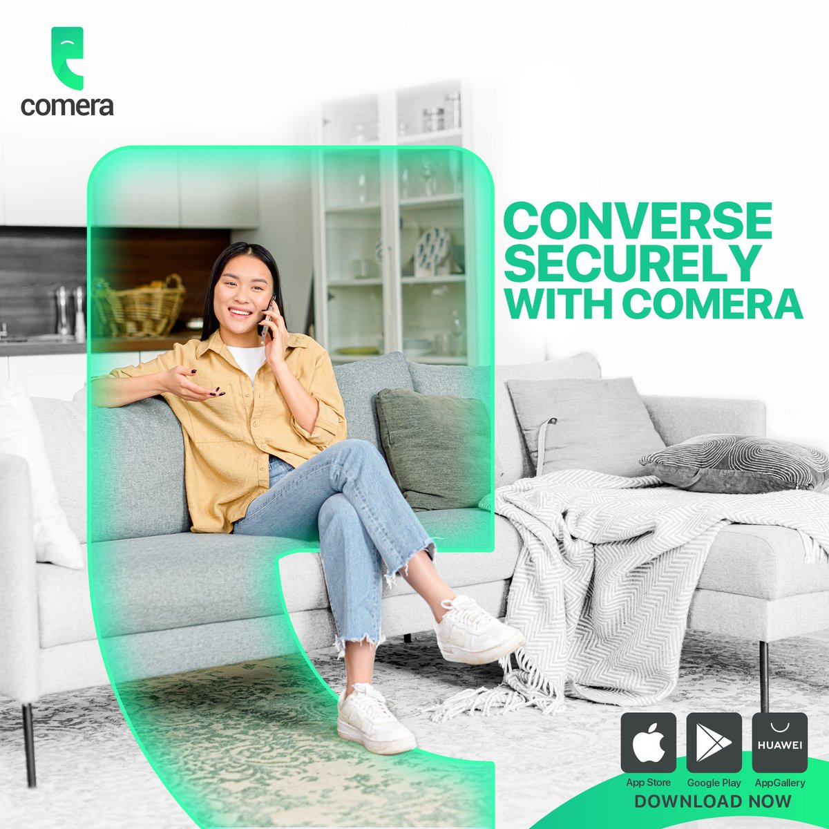 Comera_app's tweet image. Seamless connections, fortified privacy. Stay connected with peace of mind through Comera.

#comera #securecalling #downloadfree #downloadourapp
