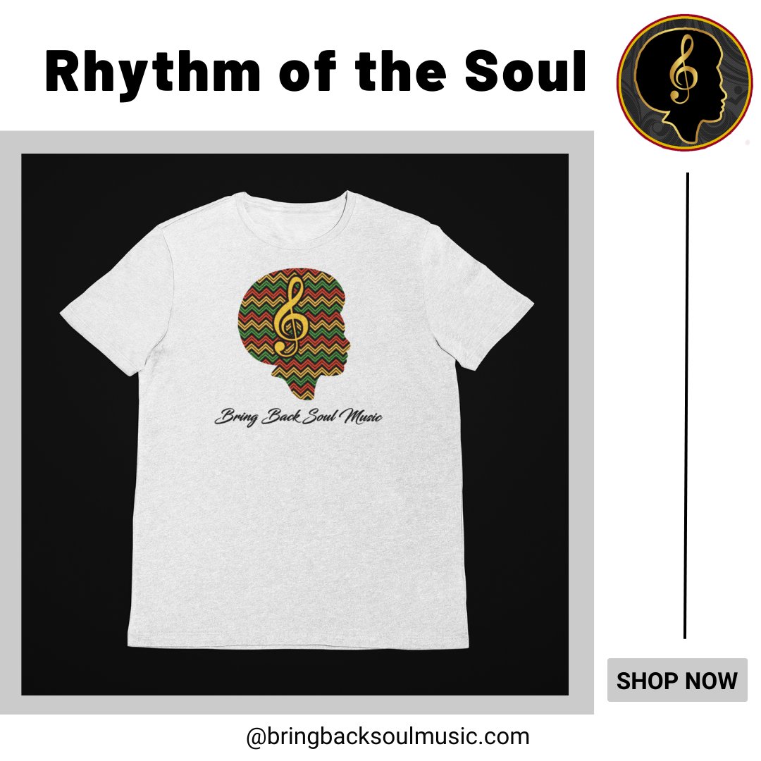 BringBackSoulM1's tweet photo. "Express your inner groove with the Rhythm of the Soul t-shirt! It's time to bring back the soulful tunes that touch our hearts and uplift our spirits. Let's keep the music alive! "
https://t.co/PzJVuerA9j
.
.
.
#bringbacksoulmusic #rhythmofthesoul #soulfulvibes #musicislife https://t.co/vQDw2M5jvt
