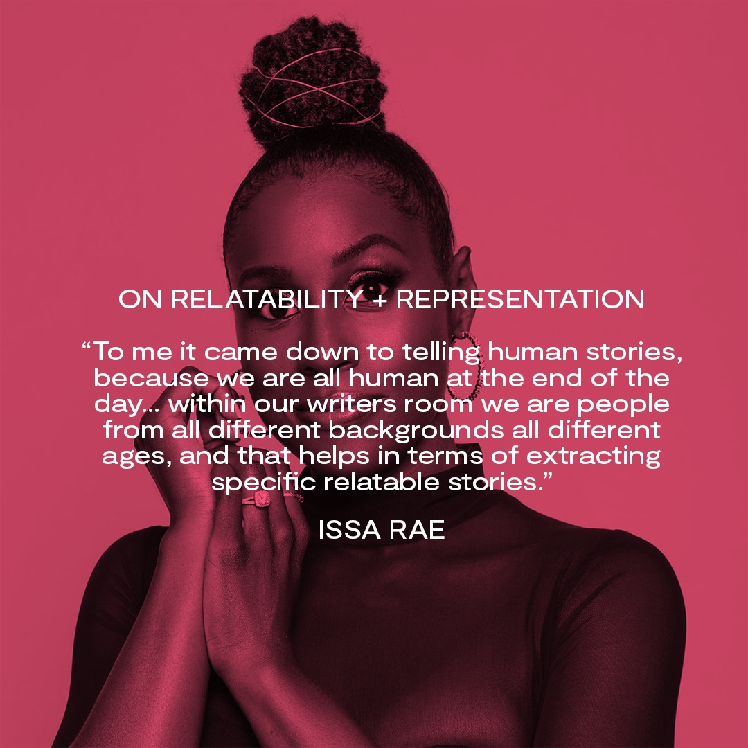 iamprouk's tweet photo. When speaking about representation and relatability Issa Rae talks about finding new stories and depicting new characters - authentically hearing yourself and others around you to write characters that impacts an audience!

#inspiration #issarae https://t.co/bYuvL7OGYw