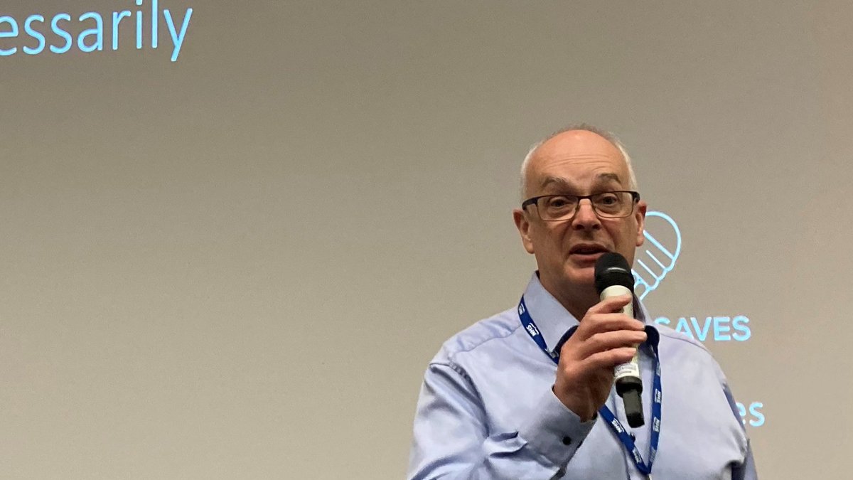 Our General Manager, Gavin Payne welcoming colleagues to our Civility Saves Lives event in Aberdeen today. #culturematters #proudtobenhsg