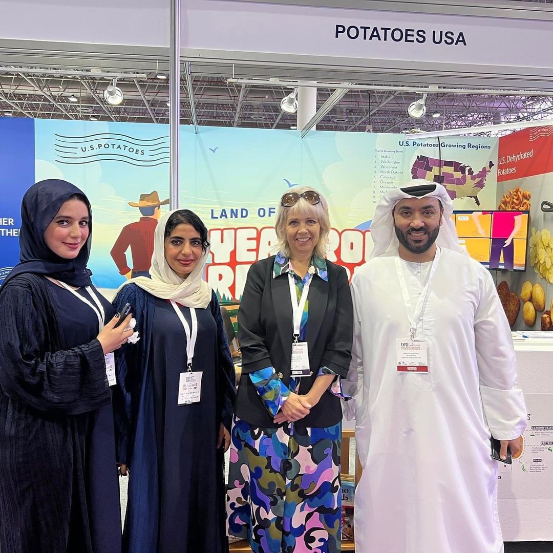 potatoesusagcc's tweet photo. معرض بطاطس الولايات المتحدة الأمريكية لدول مجلس التعاون الخليجي في صالون إكسبوكولينير لفنون الطهي 2023 ، الذي أقيم في معرض الشارقة بالتعاون مع نقابة فنون الطهي الإماراتية.

#expo #potatoesusagcc #emiratesculinaryguild #food #events https://t.co/9QijnfHy3a