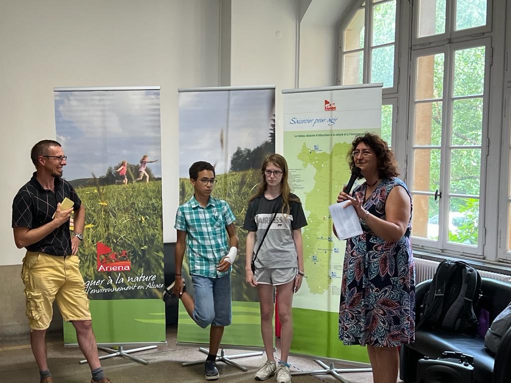 EDF est partenaire du dispositif “protéger l’environnement j’adhère!” porté par l’Ariena pour sensibiliser dès le plus jeune âge au respect de la nature et de la biodiversité. C’est notre raison d’être d’électricien responsable. ⁦⁦<a href="/LehryChristelle/">Christelle Lehry</a>⁩ ⁦<a href="/acstrasbourg/">Académie Strasbourg</a>⁩