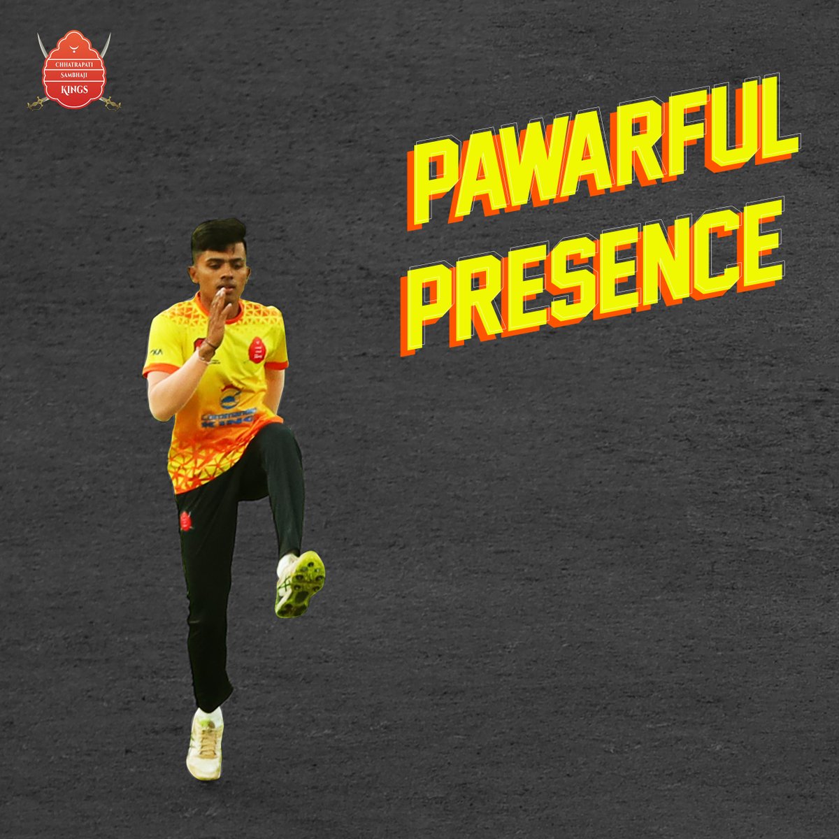 Power-packed dynamo!

#chhatrapatisambhajikings #jinkuranmann #ThisIsMahaCricket #MCA #MPLT20 #maharashtrapremierleague #MaharashtraCricketAssociation #Cricket #MPL #MPL2023 #CricketFans #T20Cricket #T20 #Maharashtra #sambhajinagar #marathwada #coromandelking