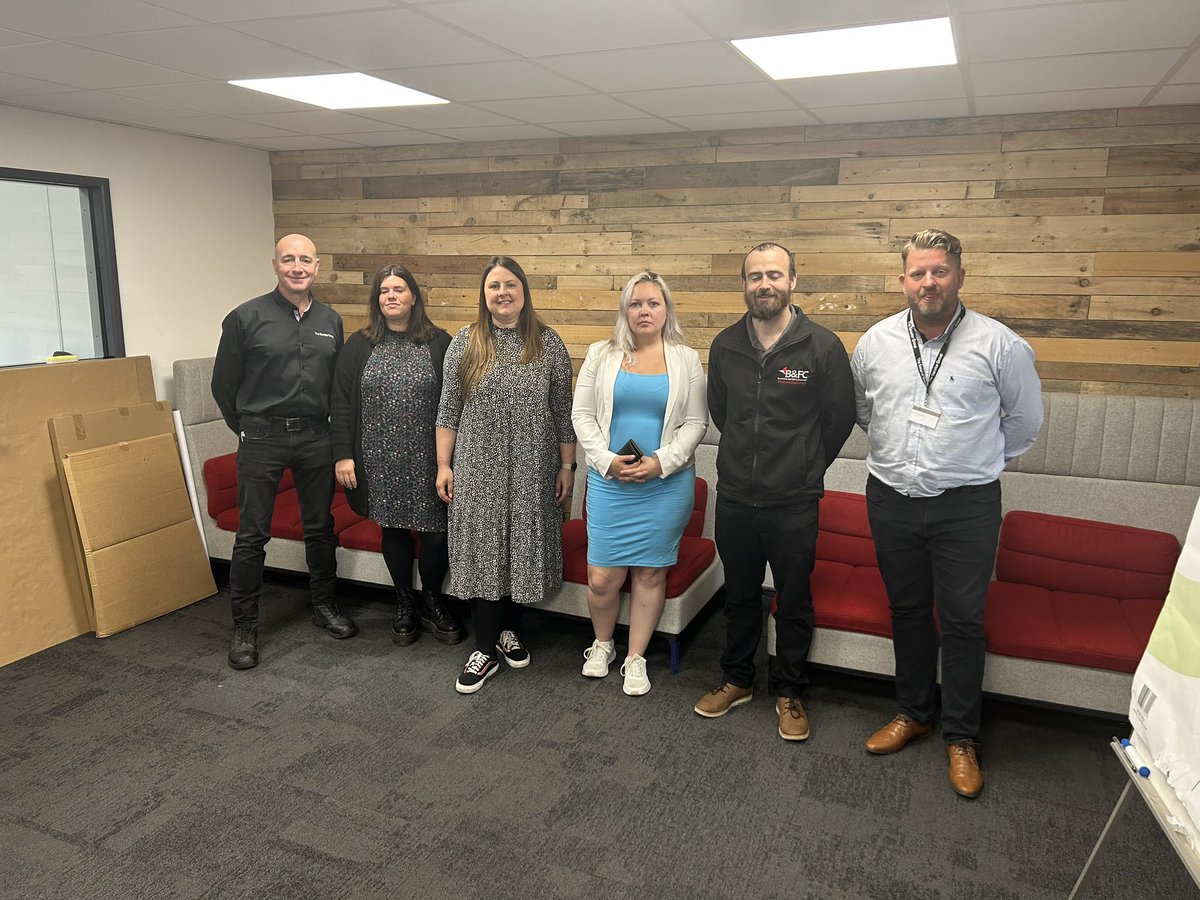 Massive thank you to the team @senator_social in Accrington for their hospitality today for hosting a teacher encounter insight visit. Very informative about products, processes, departments, apprenticeships, training & much more @CareerEnt @LancsSkillsHub