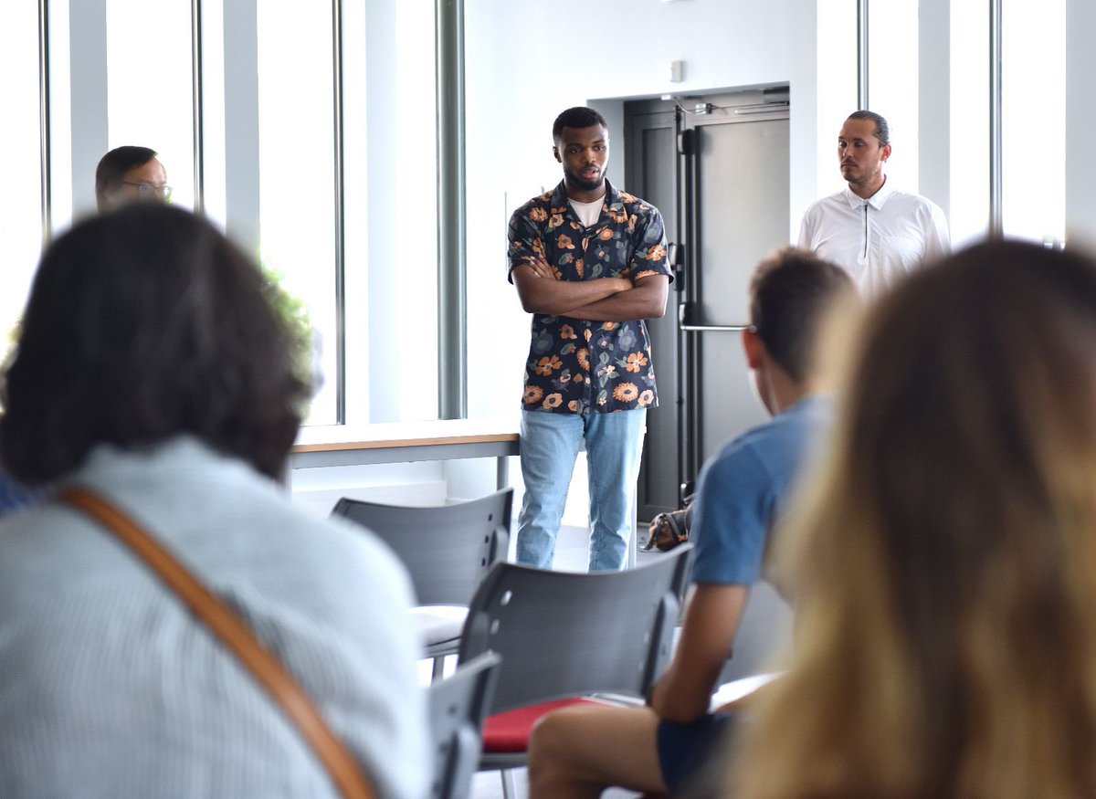 ML_PTE's tweet photo. Grand merci à @leblanc_mesnil pour l’accueil du lancement de l’événement « Du gaming à l’emploi ». 
Merci aussi  @tipsalewo 🎮 et Olivier Fleurmont🥋🥇pour ces partages d’expérience !

 🗓️ Rendez-vous le 19 juillet prochain à @Ville_Dugny  avec notre partenaire de choc @Atletec ! https://t.co/Ofubfws5j7