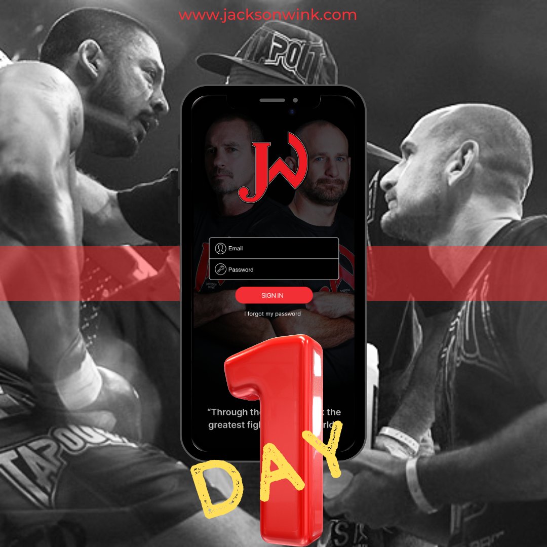 🚨Big news!🚨 🥊🔥 Launching July 4th, this app takes your training to new heights. Achieve your fitness goals with personalized plans and expert tips. 🥊🔥 Unleash your inner fighter and dominate the ring like never before. #TrainLikeAChampion #JacksonWinkMMA