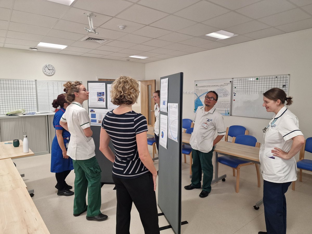 PapworthAHPs's tweet photo. @PapworthAHPs showcasing the posters they have presented at conferences over the last year. Impressive work. Thank you @PapworthPhysio for organising the event @WeAHPs @PapworthAHPs @RoyalPapRes @PapworthSALT @RoyalpapworthO @RoyalPapworth @RoyalPapLib https://t.co/fWIO9jP2ad
