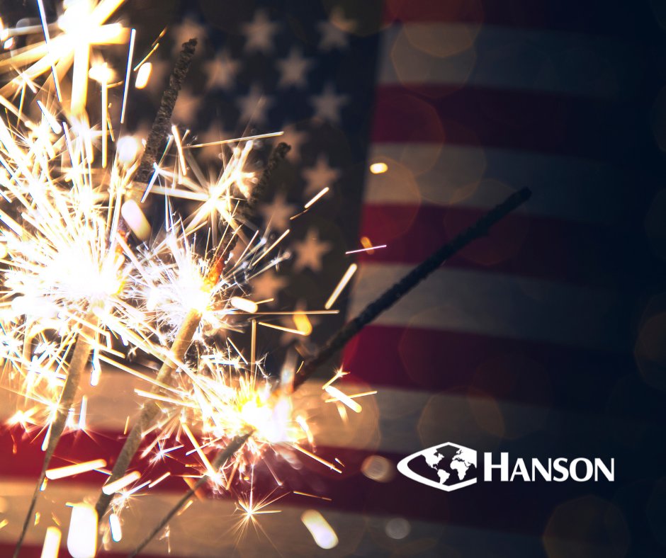 This #FourthOfJuly, we celebrate our freedom and remember the American heroes who have served to protect our country. #Hanson’s employee-owners wish you a happy #IndependenceDay!