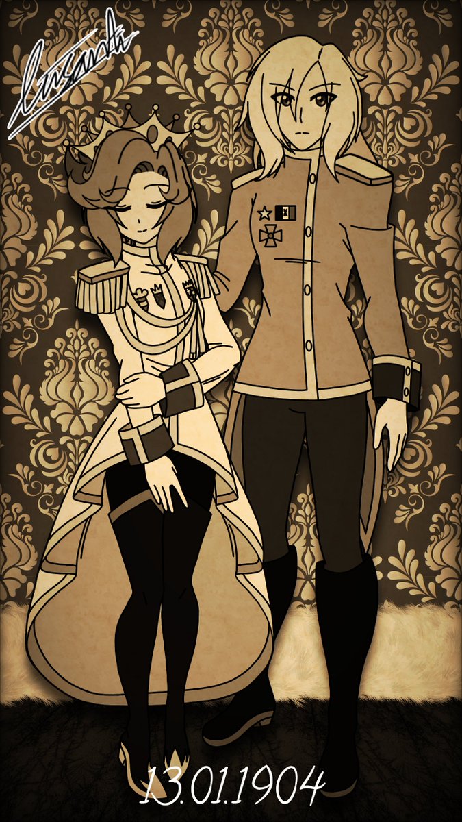 AKDSO5's tweet photo. "The King &amp; Knight"
[#DrawThisInYourStyle]

I make my first #DTIYS for my 18th birthday, so feel free to join!

Make sure you read the Guidelines!

Hastag for DTIYS #AKDS_DTIYS &amp; for my OCs #AKDS_OC
•
•
•
Tags
#artidn
#OCs
#ibisPaintX
#KingAragnor
#ReichWilhelm
#King
#Knight https://t.co/aW8MPGLoWY