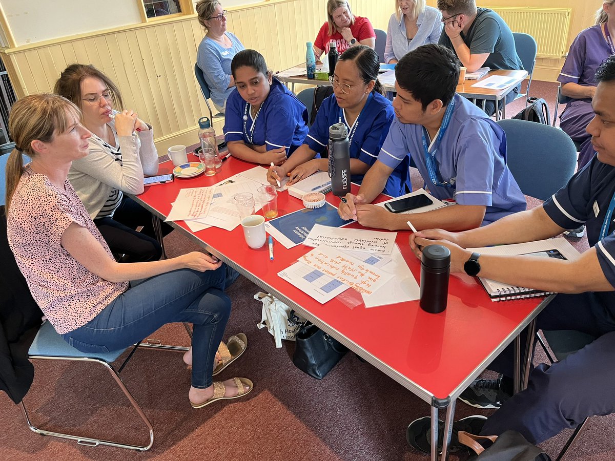 Practice Educator Away Day in full swing. Today we come together to work towards our future goals <a href="/JES_1972/">Joanne Smith 💙💛</a> <a href="/PHU_NHS/">Portsmouth Hospitals University NHST</a>