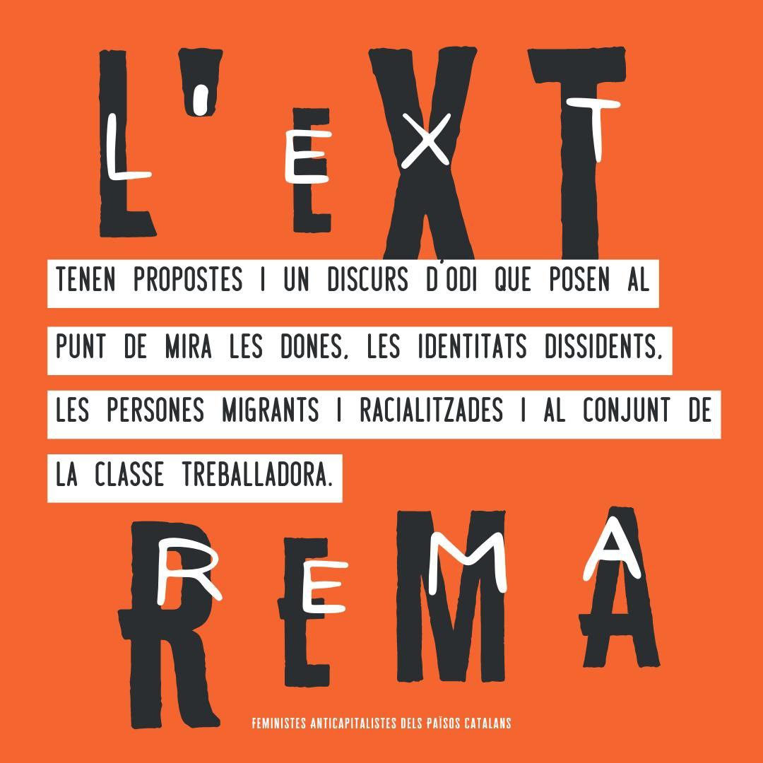 LaBirbada's tweet photo. 🔥Davant l’auge de l’extrema dreta i la feixistització de les organitzacions, organitzem el feminisme! Juntes ofegarem l'extrema dreta! 🔥
#FemisAnticapisPPCC https://t.co/I3yf1nY6TX
