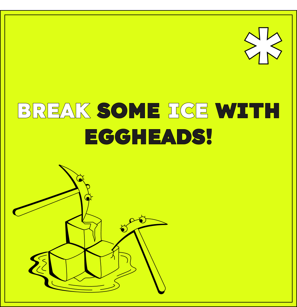 The ultimate ice-breaking tool that combines team bonding and brain-teasing trivia to foster engagement, spark conversations, and create unforgettable moments at your workplace! 🧊🤝 #IcebreakerGames #TeamBonding #EggheadsLive #CorporateEngagement