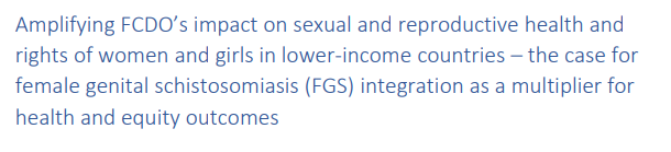 FIG will be talking about #FGSchisto at <a href="/CommonsIDC/">International Development Committee</a> inquiry into #FCDOGovUK approach to #SRHR

Check out our submission:
committees.parliament.uk/writtenevidenc…

<a href="/frontlineaids/">Frontline AIDS</a> <a href="/unlimit_health/">Unlimit Health</a> <a href="/Sightsavers/">Sightsavers</a> <a href="/elimin8schisto/">Global Schistosomiasis Alliance</a> <a href="/LVCTKe/">LVCT Health</a> <a href="/bridges2develop/">Bridges to Development</a> <a href="/bitkhealth/">Be in the KNOW</a>