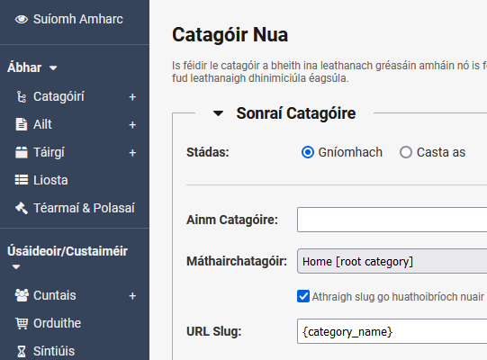 XT_CMS's tweet photo. Currently working on improving language support. First Irish/Gaeilge with more languages to follow. #xtcms #cms #Gaeilge https://t.co/10Nfcy3TJ6