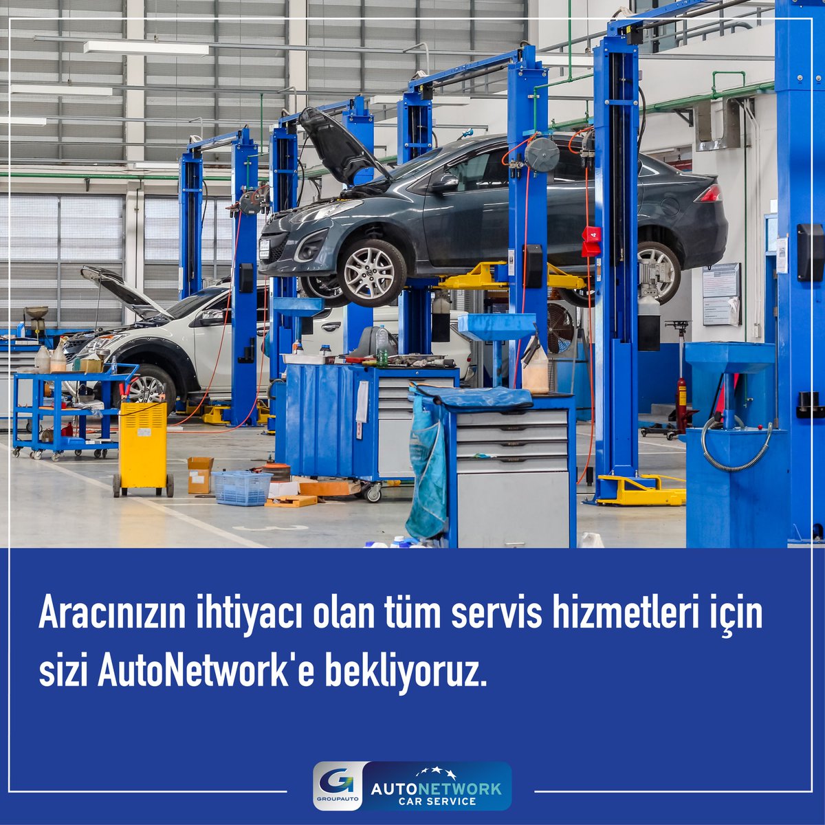 AutoNetwork_tr's tweet image. Aracınızın ihtiyacı olan tüm servis hizmetleri için sizi AutoNetwork’e bekliyoruz. 

#AutoNetwork #GüvenliServis #PeriyodikBakım #YağDeğişimi #Akü #ArabaBakım #Motor #Fren #Balata #YedekParça