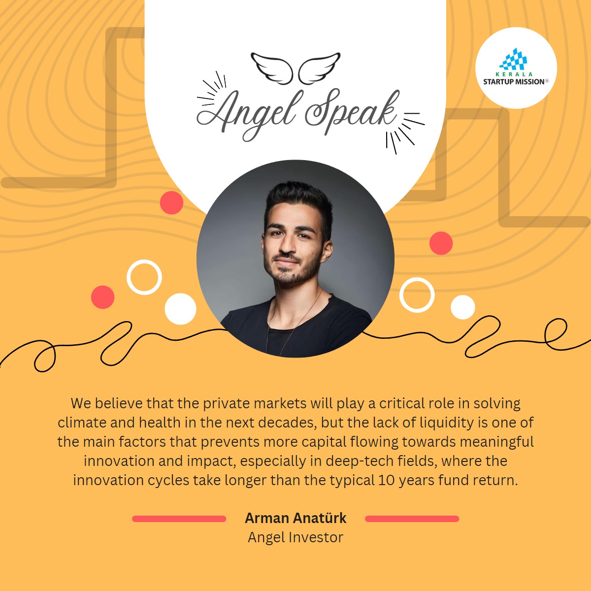 startup_mission's tweet photo. @ArmanAnaturk, co-founder of HackCapital, which recently launched an investment platform based in Switzerland and industry angel investor discuss their efforts to aid startups.
#KSUM #AngelInvestor #ImpactInvesting #Switzerland #HackCapital https://t.co/NhB3eA7jbf