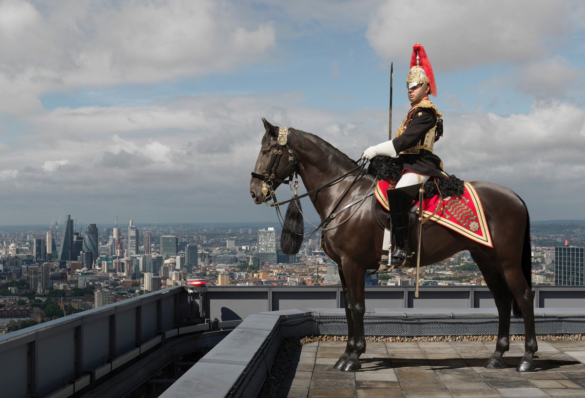 This week we have the excitement of preparing for a very special, new exhibition - The Household Cavalry Mounted Regiment: The Coronation Year Exhibition.
Do come and view this stunning imagery by photographic artist Ripley which opens 8th-30th July bit.ly/3NtE5jO