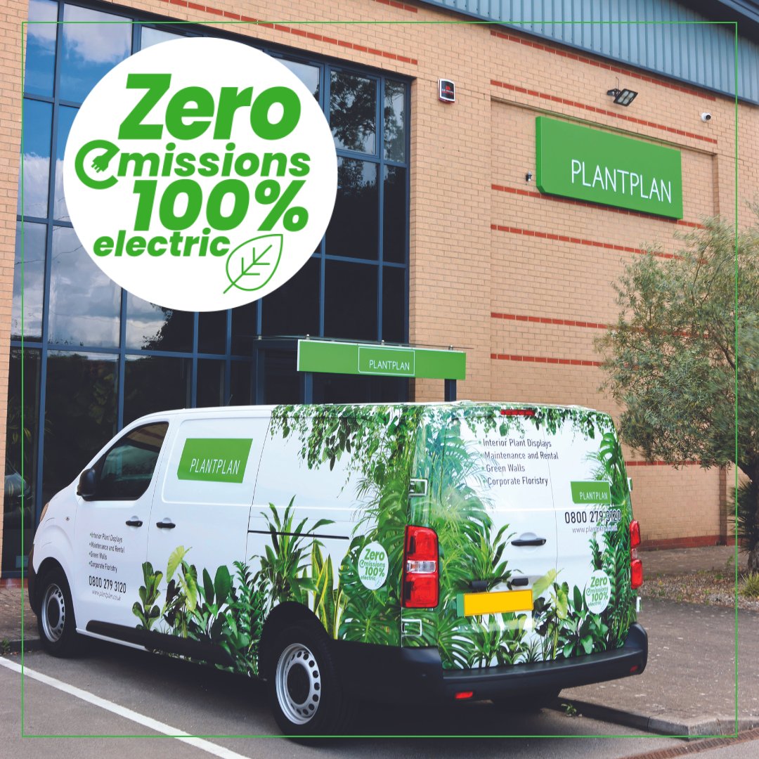 🌿 Introducing our 𝗡𝗘𝗪 𝘇𝗲𝗿𝗼-𝗲𝗺𝗶𝘀𝘀𝗶𝗼𝗻𝘀 van, ready to hit the streets of London! 🚐✨

 #ZeroEmissions #SustainabilityMatters #CleanAir #EcoFriendly #GreenInitiatives  #SustainableTransportation #plants #officeplants #plantrental