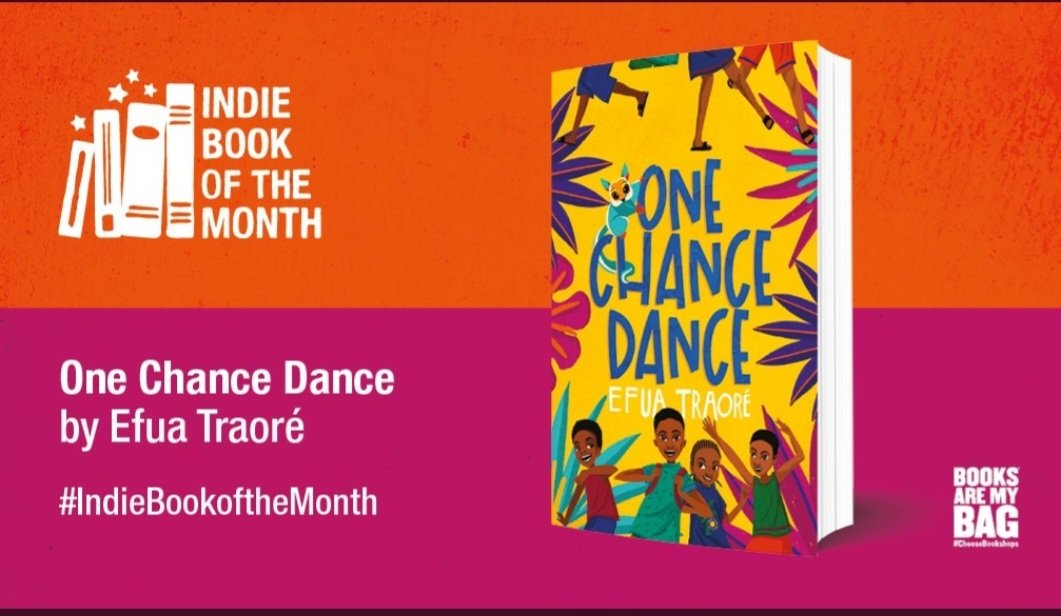 I'm delighted that ONE CHANCE DANCE is #IndieBookoftheMonth July 🥳🥳💃🏾💃🏾
Publication day is 6th July but you can already get early copies at your local independent bookshop, hurray!
Can't wait to share the story of Jomi & his cool crew with everyone❤️
Thank you @booksaremybag