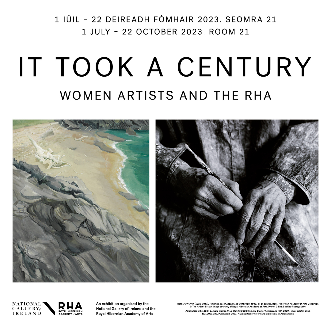 It Took a Century - Women Artists and the RHA

It took a century to elect the first woman artist.
It took another century to elect the first woman President.
It took a century to achieve equitable representation in the membership.