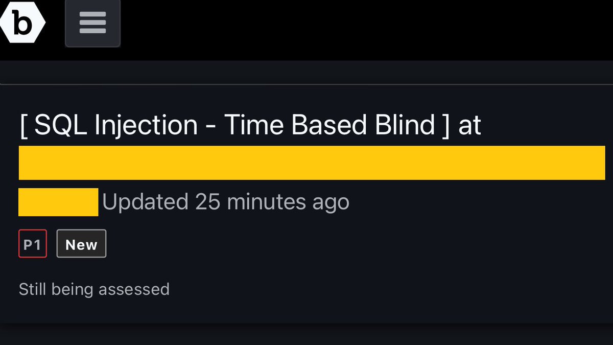 _public_void's tweet photo. Finding of the day is a P1 😉

SQLi-Time Based Blind [Un-Auth] 

- Vulnerable param => "email"
- Response time-delay confirmed twice using different values

Exploitation :
using "ghauri" successfully exploited in less than a minute ✅

#bugbountytips 
#BugBounty 
#CyberSecurity https://t.co/BdzoGs4kdl