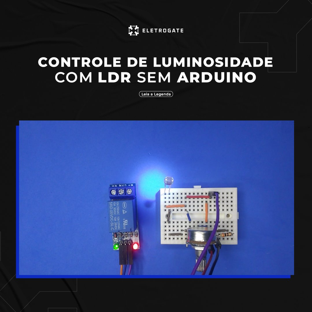eletrogate's tweet photo. 👩‍💻Podemos usar um sensor LDR junto com uma placa Arduino para interpretar a variação luminosa. Mas, também podemos usar poucos componentes eletrônicos para fazer isso, sem programação.

🔗 Tutorial completo em https://t.co/67d2fIjgaW

#Arduino #Robótica #Sensor #Eletrônica #Blog https://t.co/uOvNKs31vx
