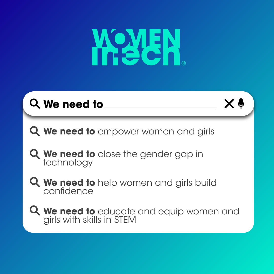 WomenInTechOrg's tweet image. We need to make a change!✨💫 On a mission to empower 5 million women and girls by 2030!👩‍💻

#womenintech #womeninstem #technology #womenempowerment