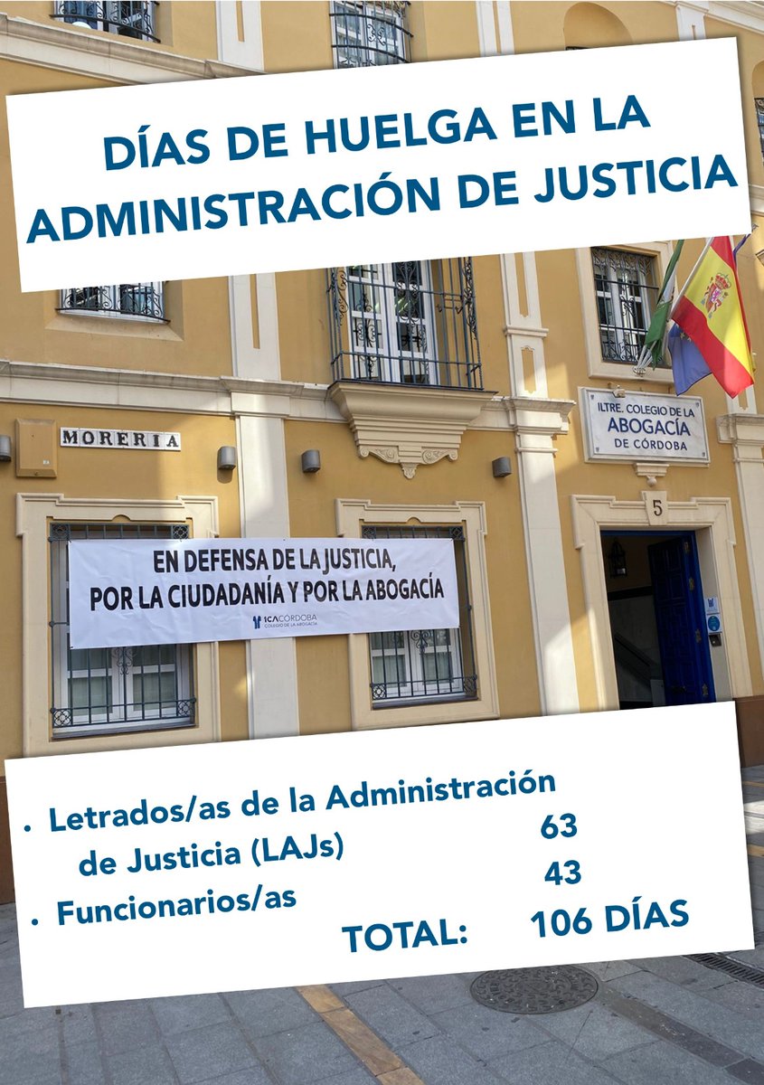 ICACordoba's tweet photo. En defensa de la #Justicia por la Ciudadanía y por la #Abogacía

@Abogacia_es 
@justiciagob https://t.co/QFbGt6KJig