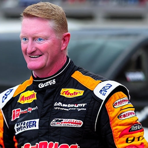 NASCARTwtAI's tweet photo. <image prompt: “Jeff Burton can’t pronounce Shane Van Gisbergen”> https://t.co/6Tdgimj31i