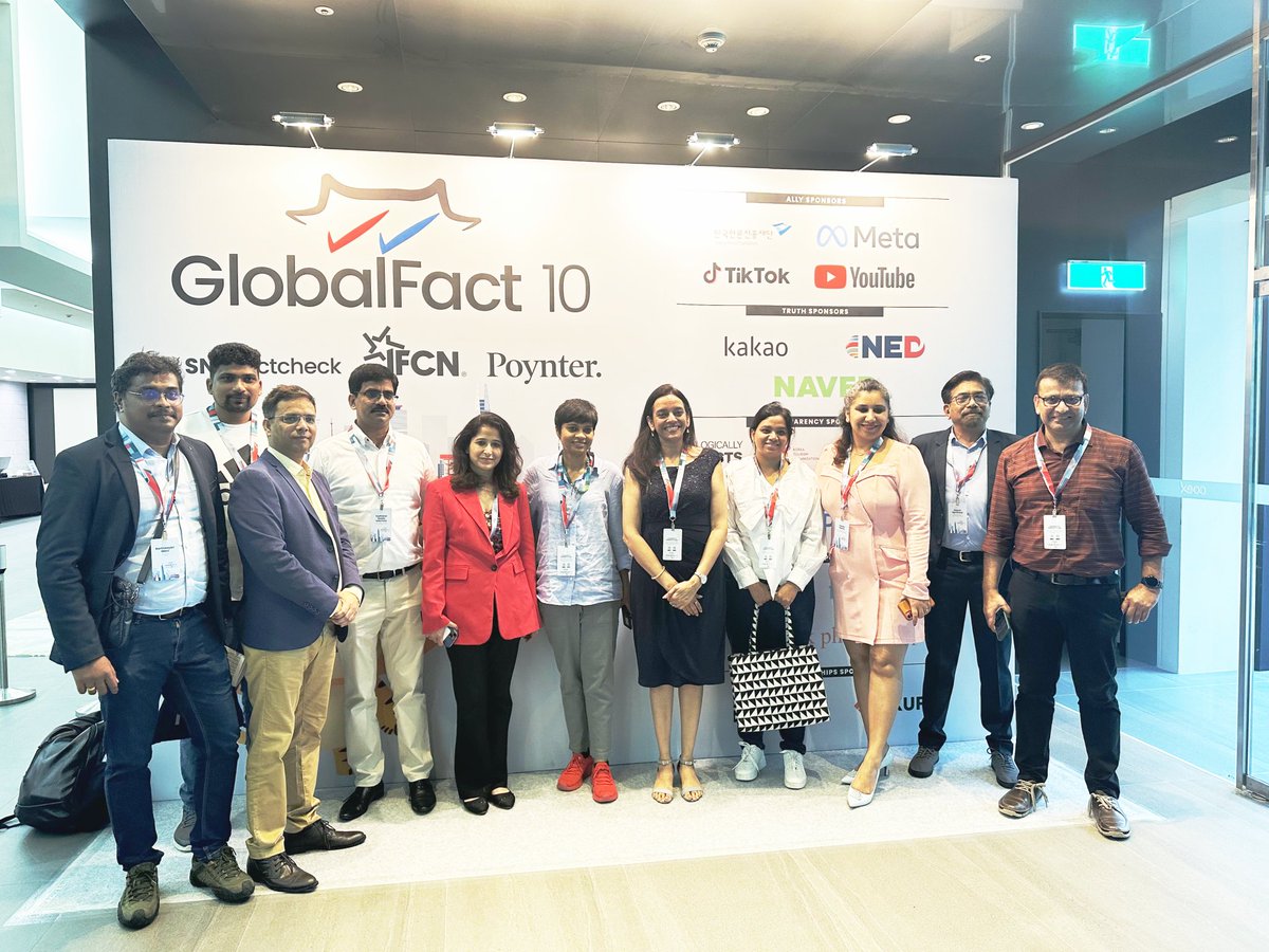 When it’s IndiaWale at #GlobalFact10 by <a href="/factchecknet/">International Fact-Checking Network</a> 
The <a href="/GoogleNewsInit/">Google News Initiative</a> network in #Seoul