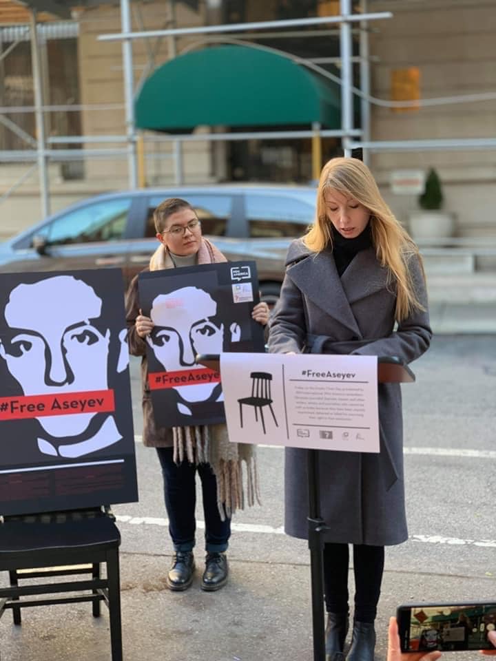 Russia killed <a href="/vamelina/">Victoria Amelina 🇺🇦</a>  Victoria Amelina in Kramatorsk. 
During my captivity, she actively fought for my release.