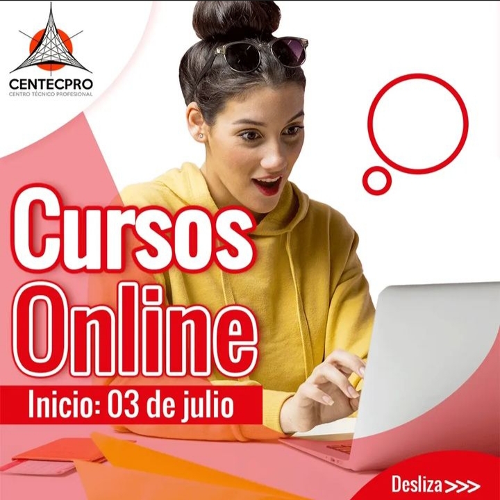 CENTECPROCCS's tweet photo. CURSOS ONLINE.
!INSCRIPCIONES ABIERTAS! https://t.co/2W6VN4Rh3v