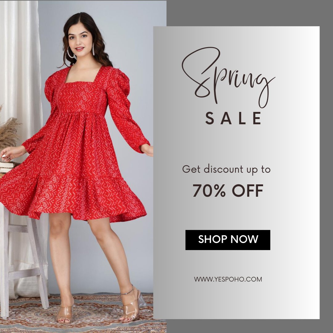 Yespoho's tweet photo. 🌞🛍️ Spring Sale Alert! Get up to 70% off. Don't miss out on this limited-time offer! Shop now and slay your summer style.

#SummerSale #FashionFinds #UpTo70Off #SummerFashion #StyleSale #FashionDeals #SummerWardrobe #DiscountShopping #SummerSale #SuitSetSale #SummerStyle https://t.co/sUlCqdltO3